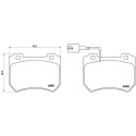 Set di 4 pastiglie freno BREMBO P 23 129