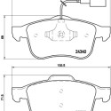 Set di 4 pastiglie freno BREMBO P 23 132