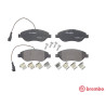 Set di 4 pastiglie freno BREMBO P 23 145