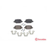 Set di 4 pastiglie freno BREMBO P 23 151