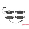 Set di 4 pastiglie freno BREMBO P 24 007