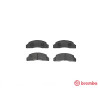 Set di 4 pastiglie freno BREMBO P 24 009