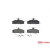 Set di 4 pastiglie freno BREMBO P 24 013