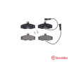 Set di 4 pastiglie freno BREMBO P 24 014