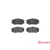 Set di 4 pastiglie freno BREMBO P 24 023