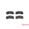 Set di 4 pastiglie freno BREMBO P 24 024