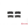Set di 4 pastiglie freno BREMBO P 24 025
