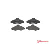 Set di 4 pastiglie freno BREMBO P 24 029