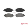 Set di 4 pastiglie freno BREMBO P 24 052