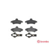 Set di 4 pastiglie freno BREMBO P 24 070