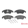 Set di 4 pastiglie freno BREMBO P 24 074