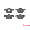 Set di 4 pastiglie freno BREMBO P 24 077