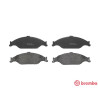 Set di 4 pastiglie freno BREMBO P 24 082