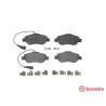 Set di 4 pastiglie freno BREMBO P 24 150