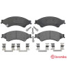 Set di 4 pastiglie freno BREMBO P 24 153