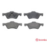 Set di 4 pastiglie freno BREMBO P 24 159