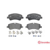 Set di 4 pastiglie freno BREMBO P 24 160