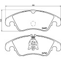 Set di 4 pastiglie freno BREMBO P 24 161