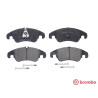 Set di 4 pastiglie freno BREMBO P 24 161