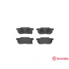 Set di 4 pastiglie freno BREMBO P 28 008