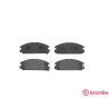Set di 4 pastiglie freno BREMBO P 28 010