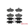 Set di 4 pastiglie freno BREMBO P 28 019