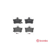 Set di 4 pastiglie freno BREMBO P 28 027