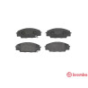 Set di 4 pastiglie freno BREMBO P 28 032