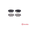 Set di 4 pastiglie freno BREMBO P 28 040