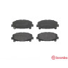 Set di 4 pastiglie freno BREMBO P 28 043