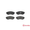 Set di 4 pastiglie freno BREMBO P 30 002