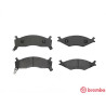 Set di 4 pastiglie freno BREMBO P 30 006