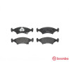 Set di 4 pastiglie freno BREMBO P 30 009