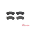 Set di 4 pastiglie freno BREMBO P 30 016