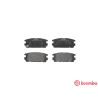Set di 4 pastiglie freno BREMBO P 30 021