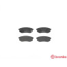 Set di 4 pastiglie freno BREMBO P 30 030