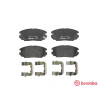 Set di 4 pastiglie freno BREMBO P 30 031