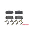Set di 4 pastiglie freno BREMBO P 30 043