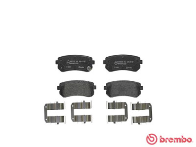 Set di 4 pastiglie freno BREMBO P 30 051