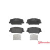 Set di 4 pastiglie freno BREMBO P 30 065