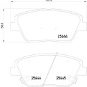 Set di 4 pastiglie freno BREMBO P 30 066