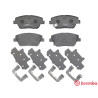 Set di 4 pastiglie freno BREMBO P 30 066