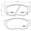 Set di 4 pastiglie freno BREMBO P 30 069