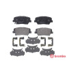 Set di 4 pastiglie freno BREMBO P 30 070