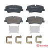 Set di 4 pastiglie freno BREMBO P 30 085