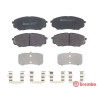 Set di 4 pastiglie freno BREMBO P 30 086
