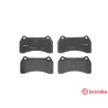 Set di 4 pastiglie freno BREMBO P 36 014