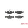 Set di 4 pastiglie freno BREMBO P 36 017