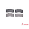 Set di 4 pastiglie freno BREMBO P 36 023