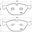 Set di 4 pastiglie freno BREMBO P 36 025